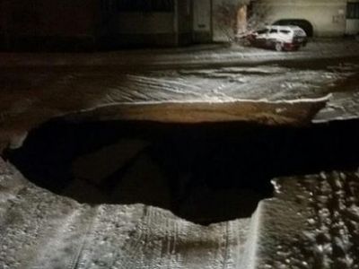 Обрушение грунта. Фото: tyt.by Обрушение грунта. Фото: tyt.by